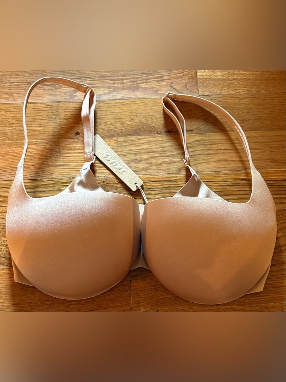 SKIMS Ultimate Balconette Push-Up Bra, Size 34DD, Clay, NWT